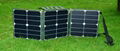 40W folding solar panel for outdoor activities