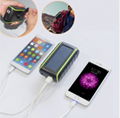 Hand Crank Solar Charger universal 5400mah solar powerbank 3