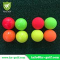 UV-Glowing Mini Golf Balls,Blacklight golf ball 