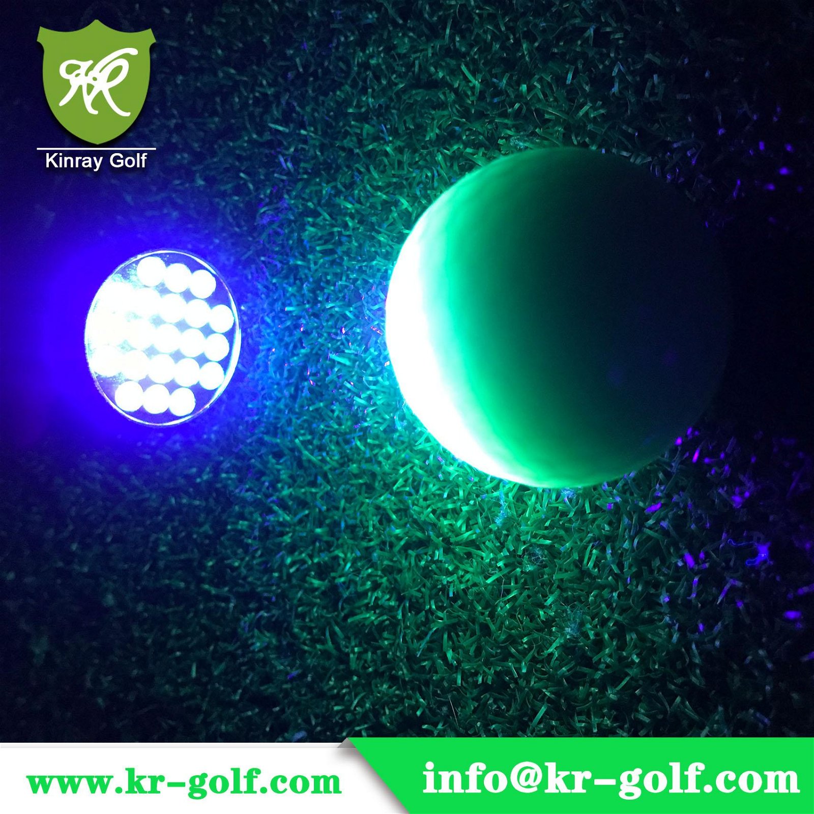 Bright Luminous Golf ball/ Glow in dark Golf  Balls