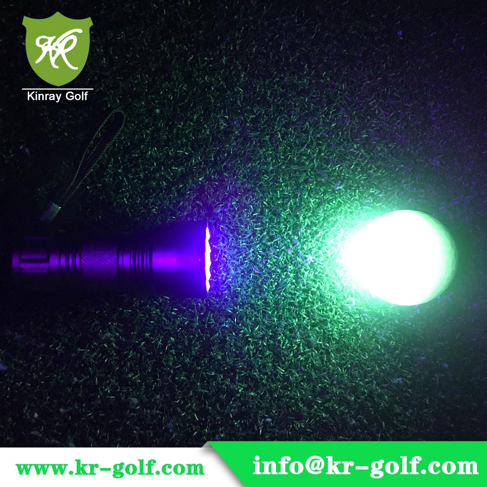 Bright Luminous Golf ball/ Glow in dark Golf  Balls 2