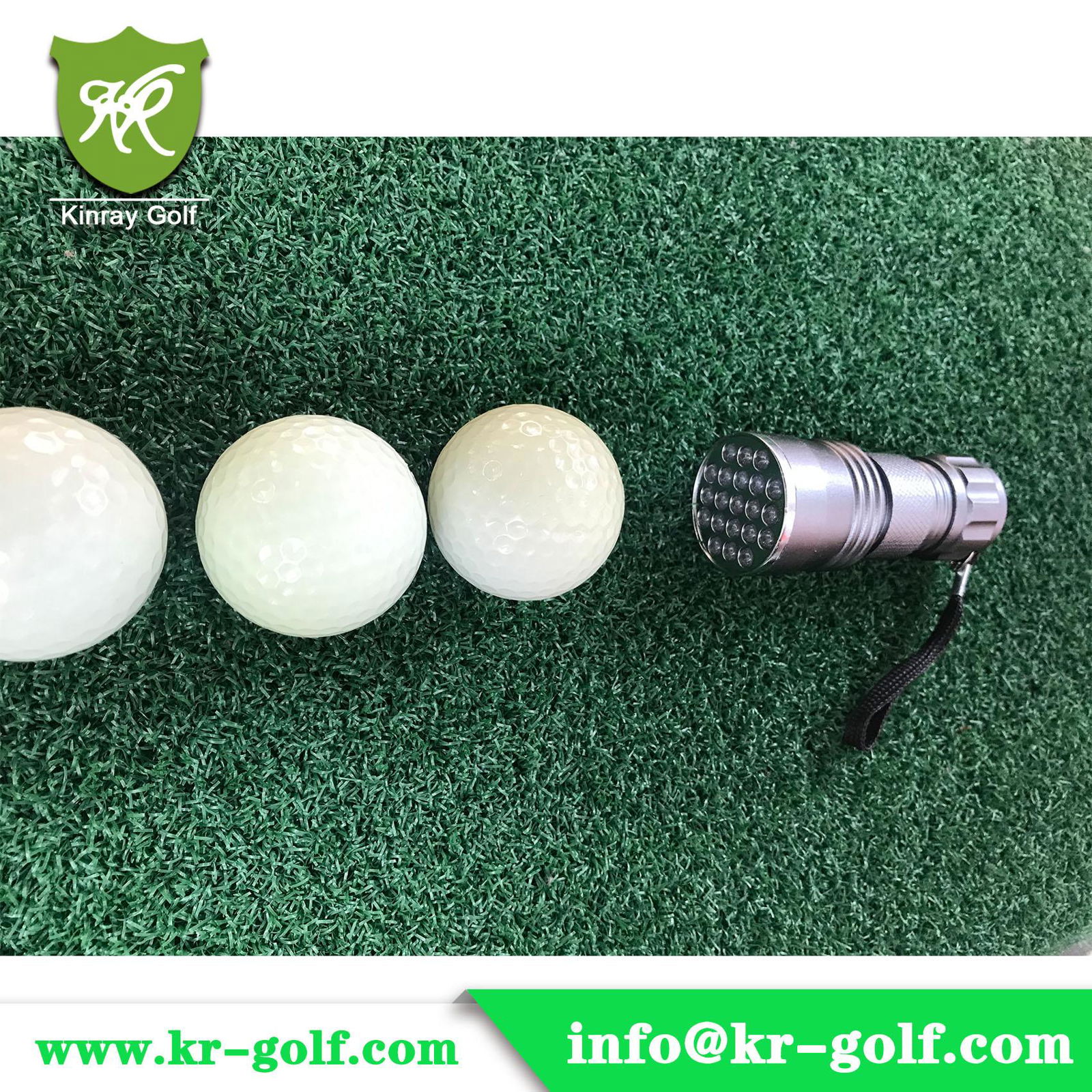 Bright Luminous Golf ball/ Glow in dark Golf  Balls 3