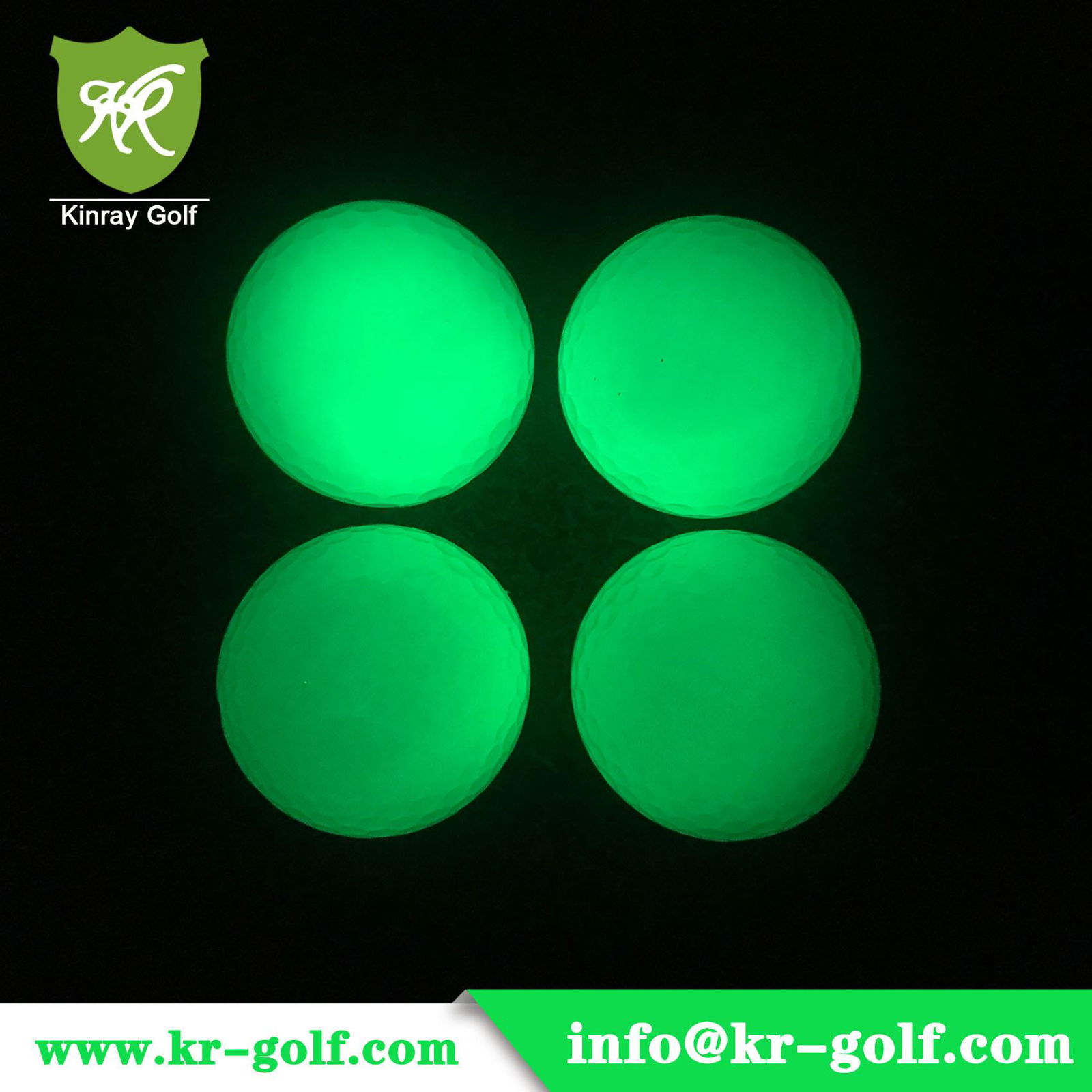 Bright Luminous Golf ball/ Glow in dark Golf  Balls 4