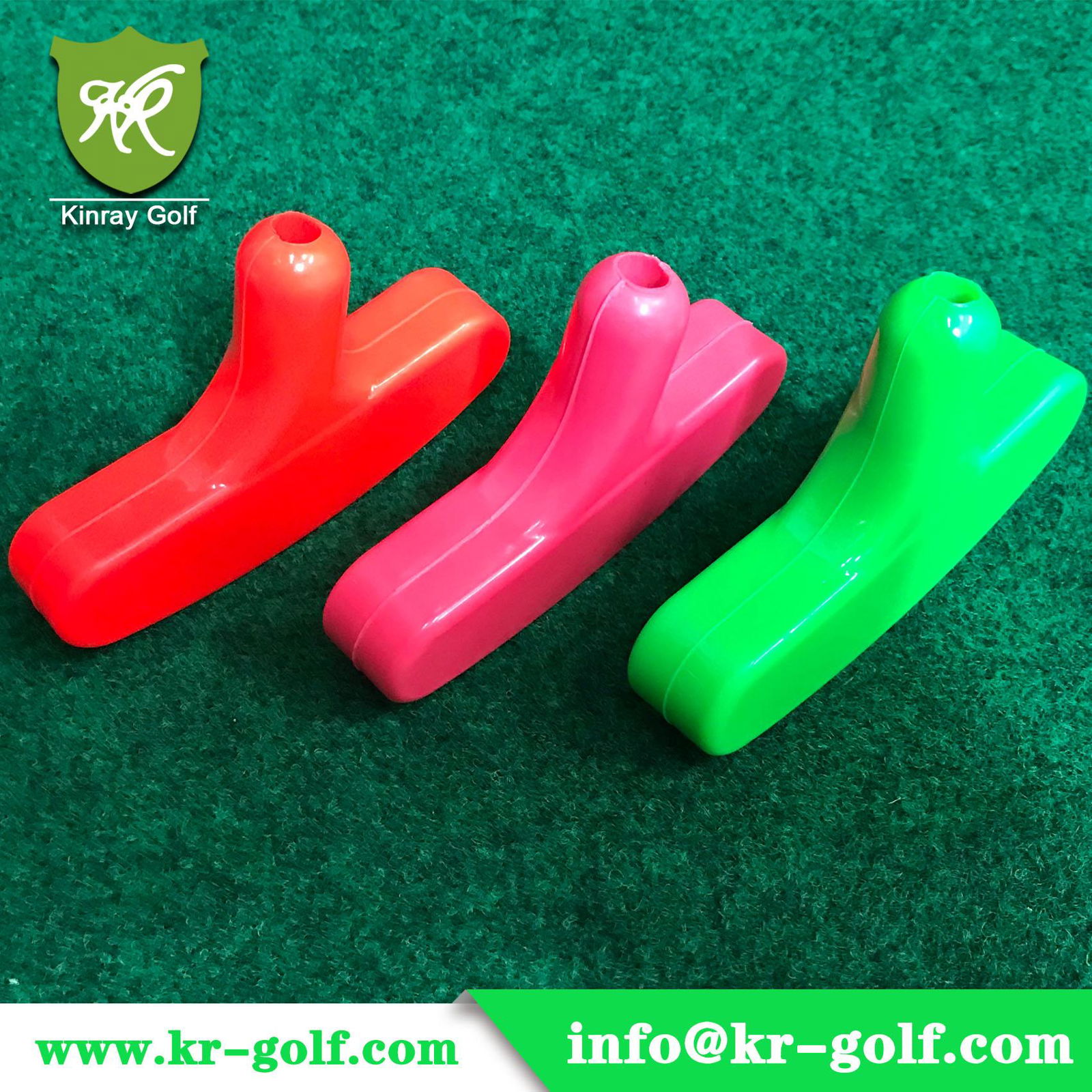 UV-Glowing Mini Golf rubber putters ,Blacklight Miniature golf putter  2