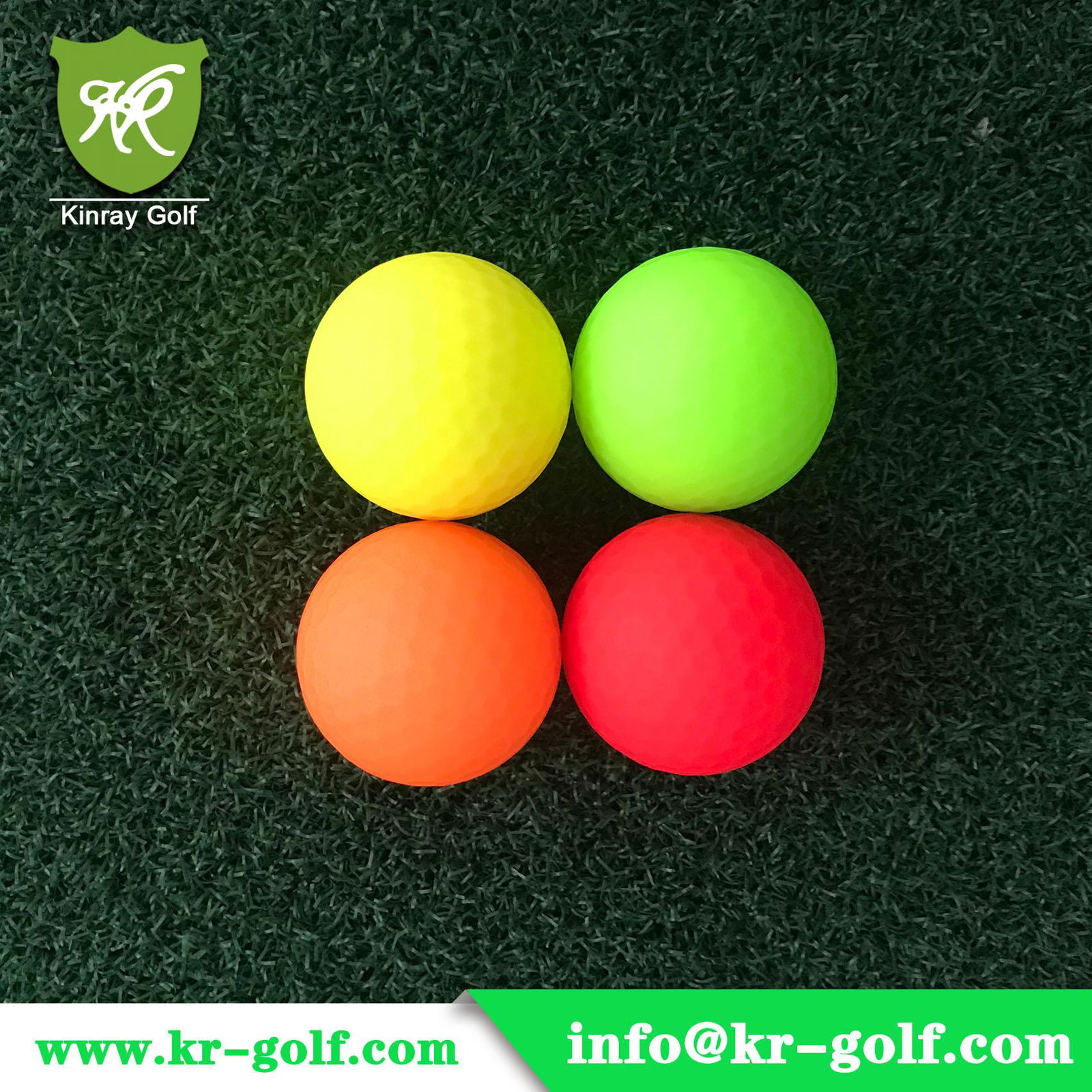 Matte Tournament Golf ball/UV-Glowing Miniature golf balls