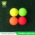Matte Tournament Golf ball/UV-Glowing Miniature golf balls 1