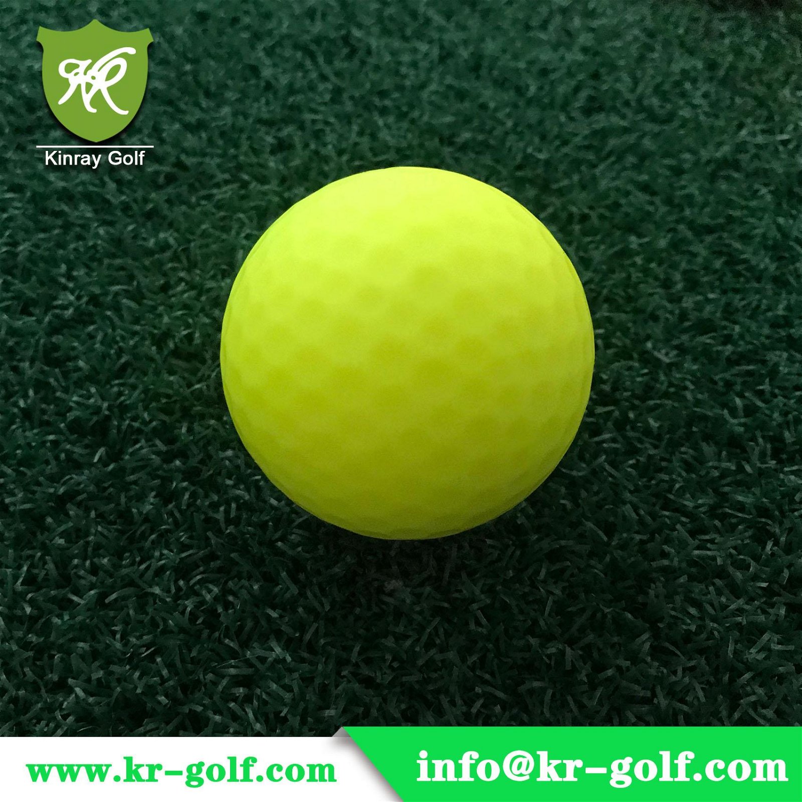 Matte Tournament Golf ball/UV-Glowing Miniature golf balls 3