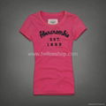 2014 AF women t-shirts 100% cottons with high quality and cheap price 2