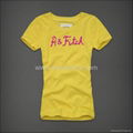 2014 AF women t-shirts 100% cottons with high quality and cheap price 3