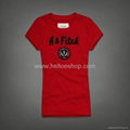 2014 AF women t-shirts 100% cottons with high quality and cheap price 4