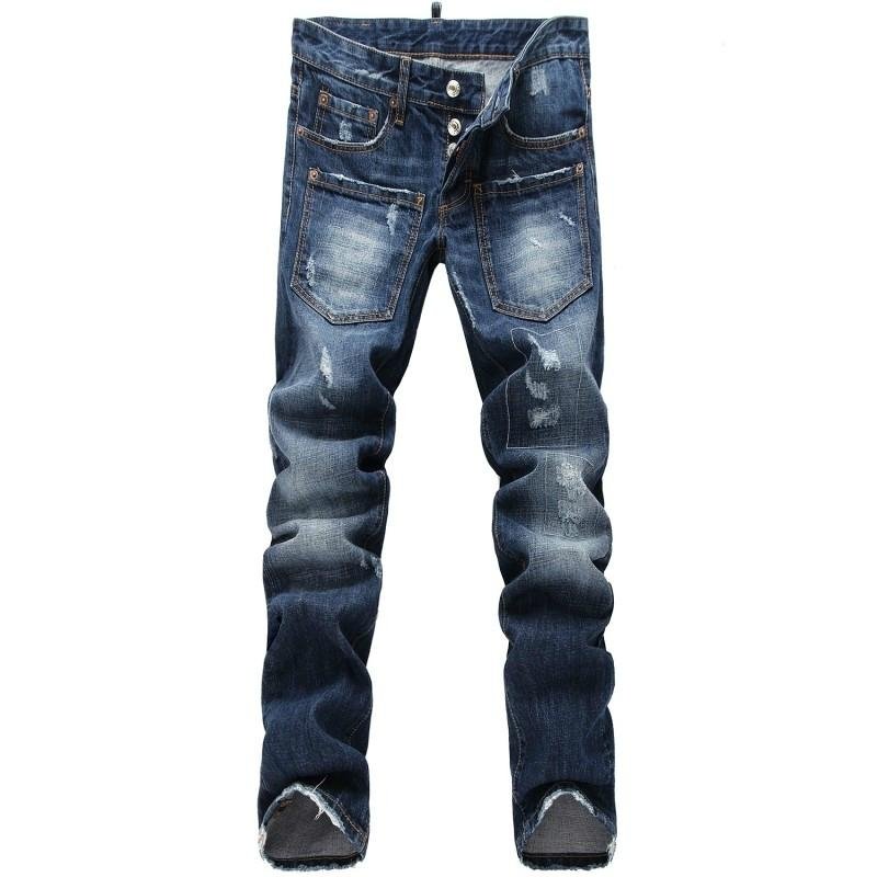 Hot Sale Blue  New Style Fashion Man Jeans Wholesale Price  2