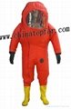 Chemical protective suit for marine useage