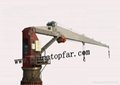 Marine hydraulic slewing crane,hose crane, provision crane,engine room crane