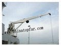 Marine hydraulic slewing crane,hose crane, provision crane,engine room crane