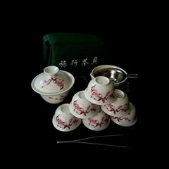 Kung fu travel tea set