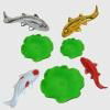 Resin Carp fishes for wall decoration 1