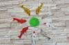 Resin Carp fishes for wall decoration 2