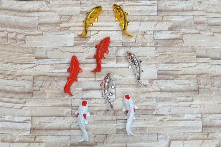 Resin Carp fishes for wall decoration 5