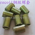 recoil wire thread insert recoil wire threaded screw insert screw insert 5