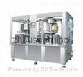 Automatic filling and seaming unit