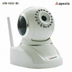 Wireless high-definision PTZ wifi Megapixel IP Camera