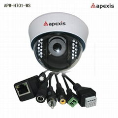 Inroom security CMOS dome Megapixel Network Camera