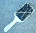 Large paddle hair brush