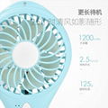 Mini USB 3 Speeds Electric Hand Rechargeable Portable Office Outdoor Folding Fan