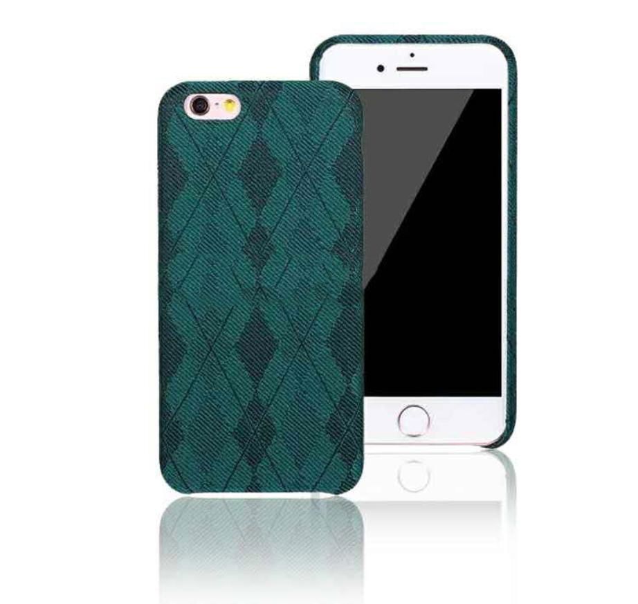 New arrival Tartan check fabric cloth mobile phone case for iphone 11 back cove 3