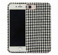 Accessories for Smart Phone iphone  11 Check Retro Lattice Fabric Phone Case 3