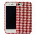 Accessories for Smart Phone iphone  11 Check Retro Lattice Fabric Phone Case 2