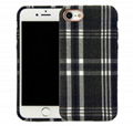 Accessories for Smart Phone iphone  11 Check Retro Lattice Fabric Phone Case 6