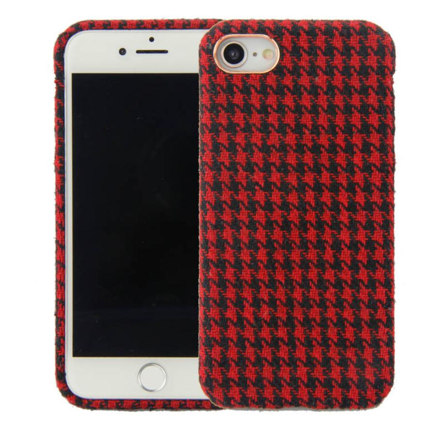 Accessories for Smart Phone iphone  11 Check Retro Lattice Fabric Phone Case 5