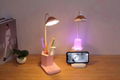 Multifunctional LED desk Table Lamp with Pen container and Mobile Phone holder 6