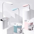 Pen Holder Desk Reading Lamp Portable Office Recharge Study Multifunction Lamp  7
