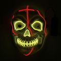 Halloween Christmas Led Luminous Mask Cosplay Flashing Luminous Face Led Mask 7