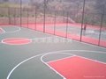 天津篮球场塑胶地面