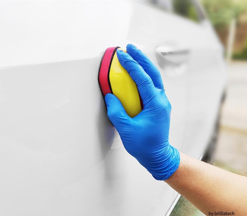 汽车清洁超细纤维魔泥擦清洗打蜡方块不掉毛去污耐用专业洗车工具 2
