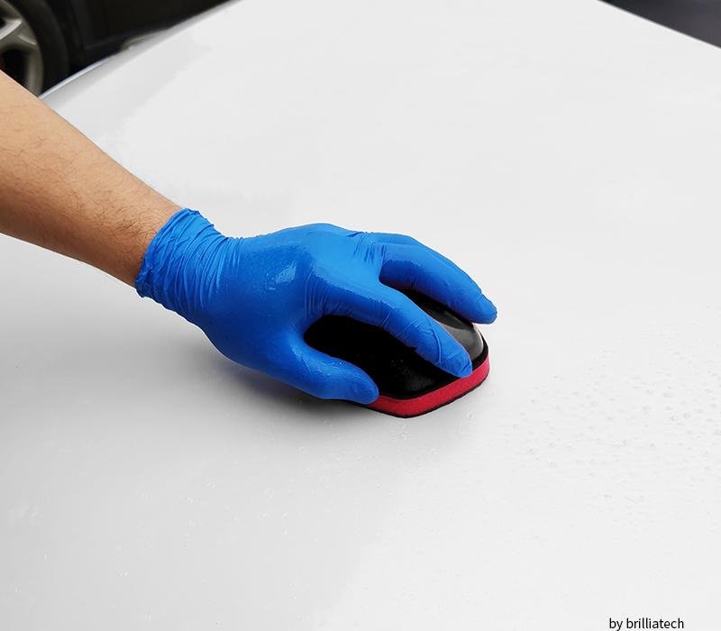 汽车清洁超细纤维魔泥擦清洗打蜡方块不掉毛去污耐用专业洗车工具 4