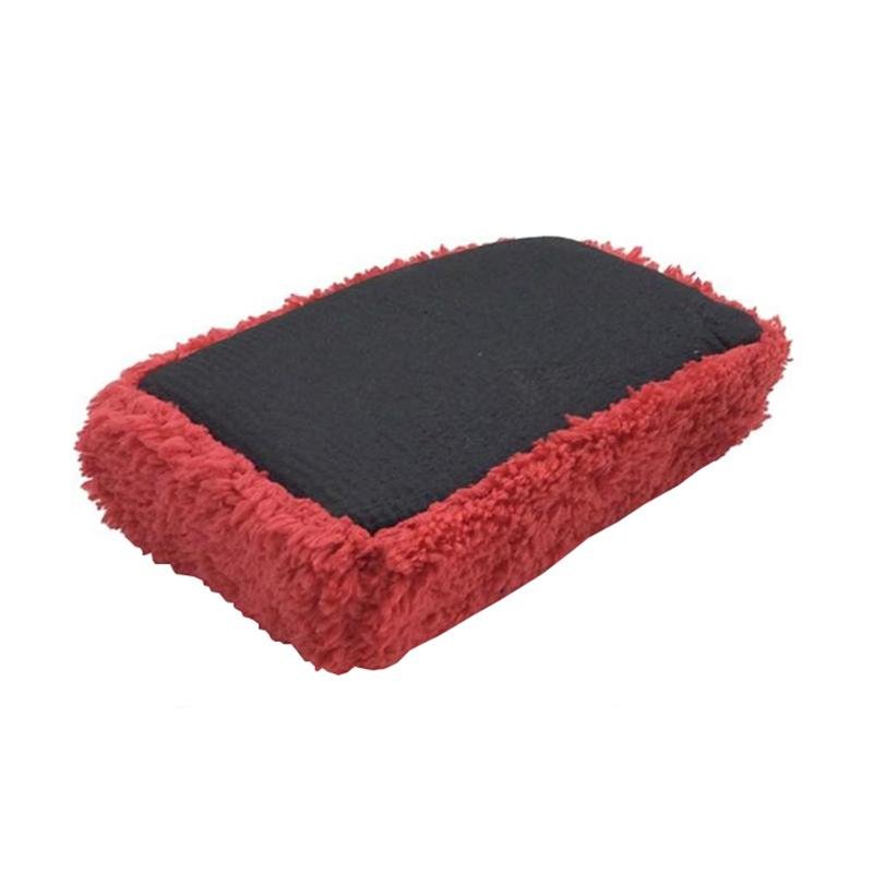 Car Wash Sponge Dual Color Clay Bar Wax Block Magic Clay Block Foam Applicator 4