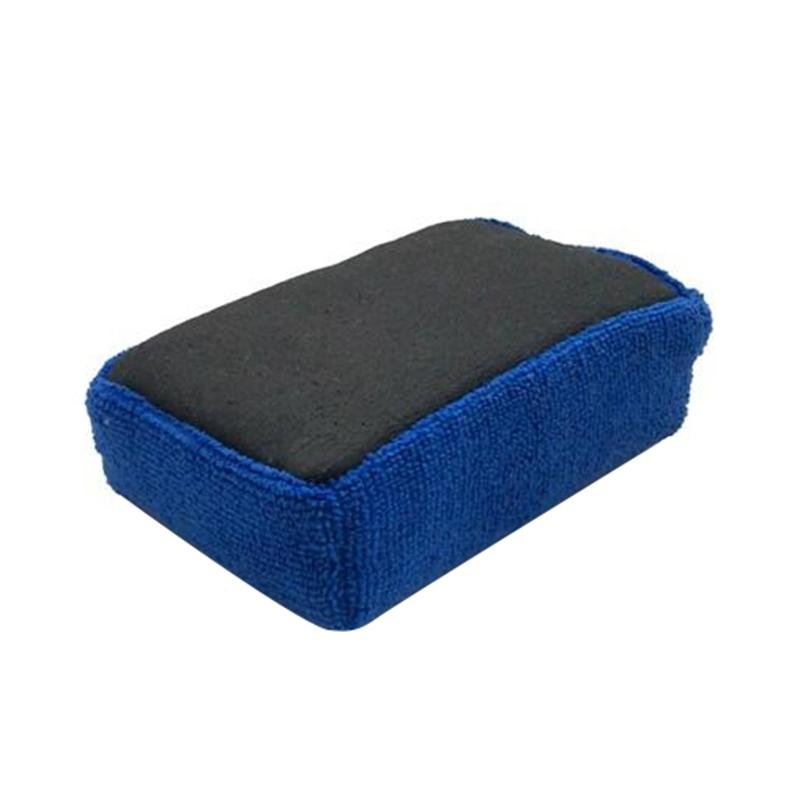 Car Wash Sponge Dual Color Clay Bar Wax Block Magic Clay Block Foam Applicator