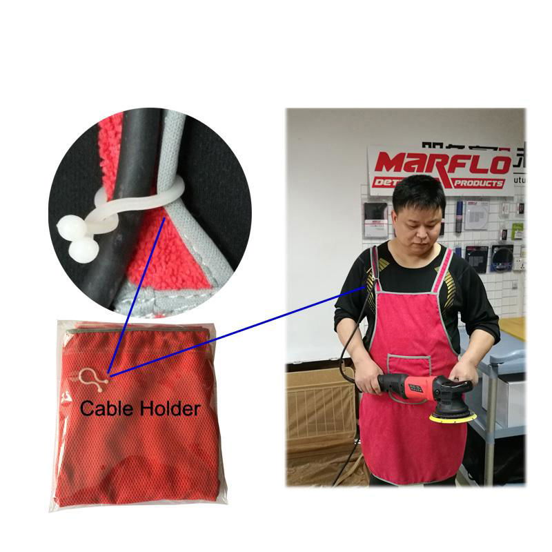 Car Wash Care Microfiber Apron Waterproof Professional Detail Auto Cleaning 5