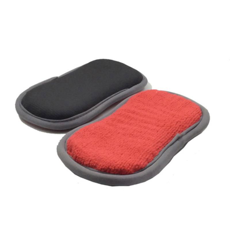 Auto Care and Wash Pear-Shaped Microfiber Magic Clay Pad 4