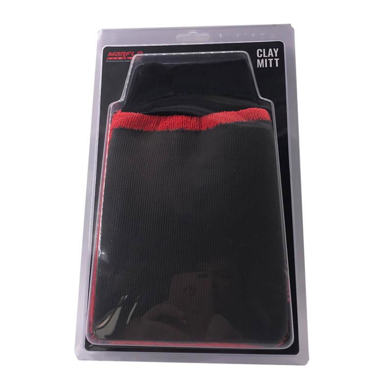 Car Styling Clay Bar Mitt Microfiber Coral Velvet Glove Car Motorcycle Washer 3