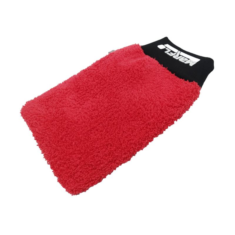 Car Styling Clay Bar Mitt Microfiber Coral Velvet Glove Car Motorcycle Washer 4