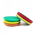 Buffing Pads Kit 5Pcs Magic Clay Bar Pads Heavy Cutting Foam Pads 6Inch150mm