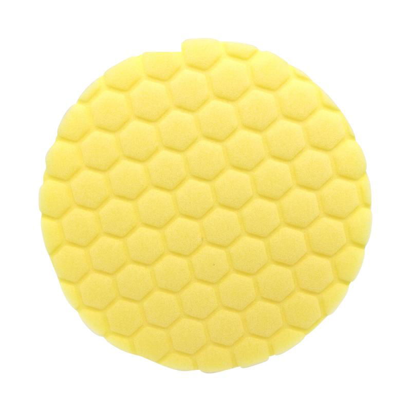 Hexagonal Polished Pad Car Sponge Pad Buffing Sponge Pad Car Wax Set Polisher