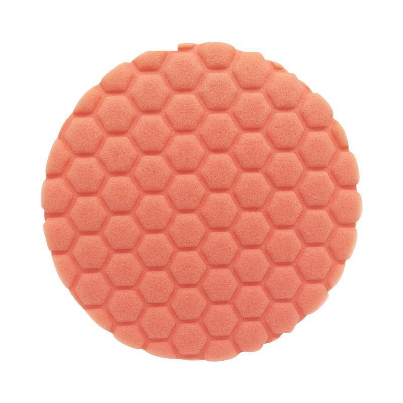 Hexagonal Polished Pad Car Sponge Pad Buffing Sponge Pad Car Wax Set Polisher 4