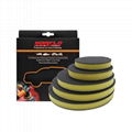 Polisher machine wax pads clay bar pad with hook&loop for RO/DA/ polisher