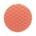 Hexagonal Polished Pad car sponge pad buffing sponge pad car wax set polisher